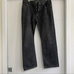 John Varvatos // straight fit jeans // 34 x 30